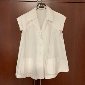 Alaia White Blouse Size 38